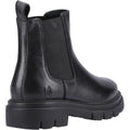 Hush Puppies Raya 2 Leather Chelsea Leather Women's Black Flat Chelsea Boots