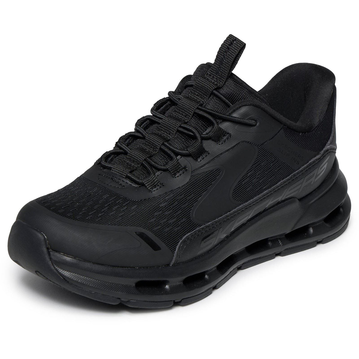 Skechers Glide Step Vista Lane Girl's Black Trainers