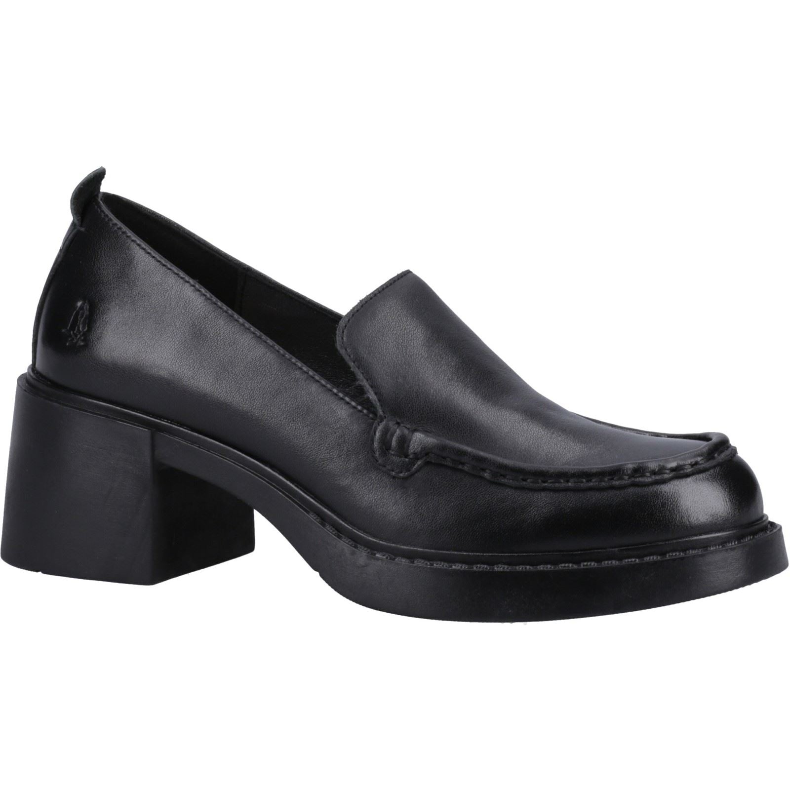 Hush Puppies Adelaide Leather Women's Black Heels