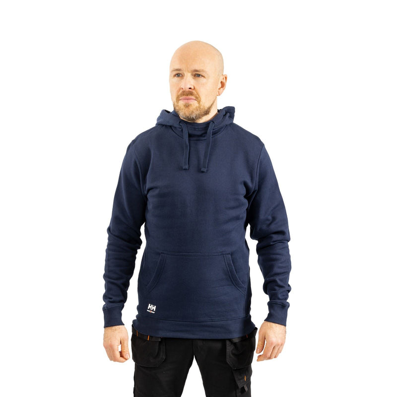 Helly Hansen Workwear Manchester Cotton Men's Blue Hooded Sweatshirt