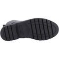 Hush Puppies Lauren Senior Leather Girls's Black Boots