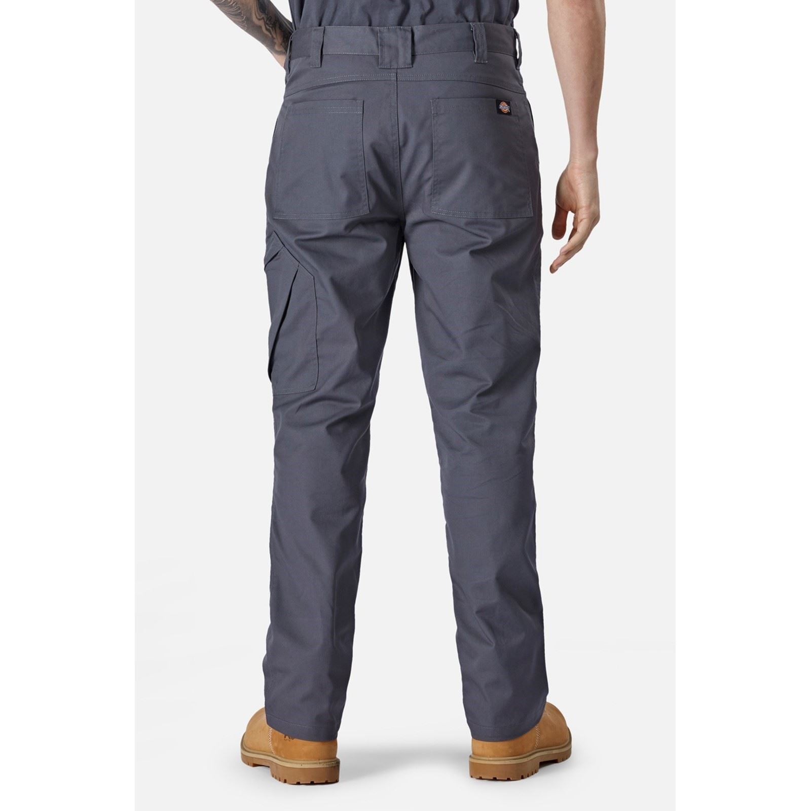 Dickies Action Flex Polyester Men's Grey Outdoor Trousers