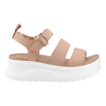 HEYDUDE Delray Buckle Classic Synthetic Women's Tan Sandals