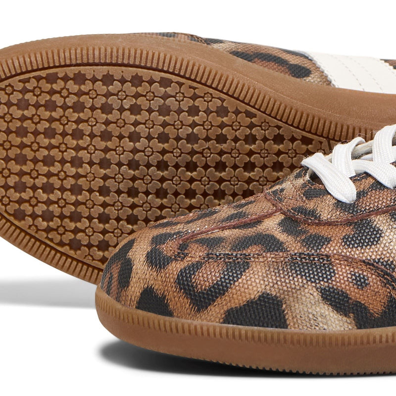 ONLY Amber Polyester Women's Sand/Leopard Trainers