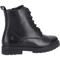 Hush Puppies Lauren Senior Leather Girls's Black Boots