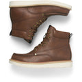 Jack & Jones Archway Moc Polyurethane Men's Cognac Ankle Boots