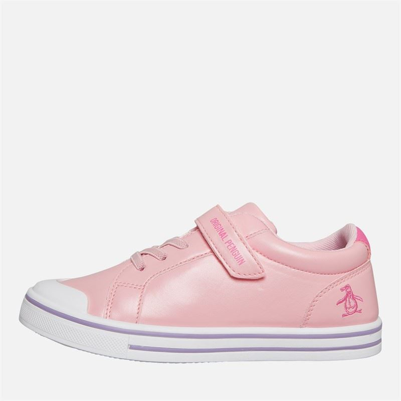 Penguin Junior Rainbow Girls's Pink Sneakers