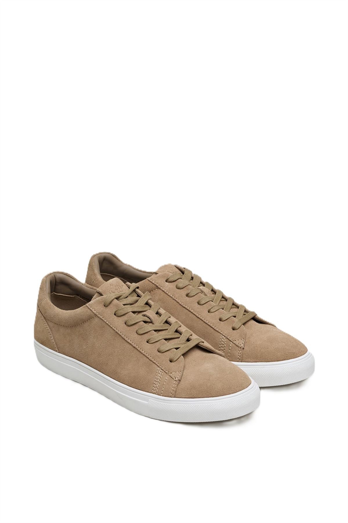 Antique Rogue Gibbs Suede Men's Stone Sneakers