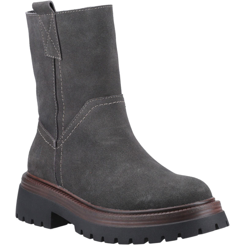 Hush Puppies Rebecca Suede Women's Charcoal Boots