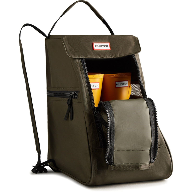 Hunter Barra Short Boot Bag 's Green Shoe Bag