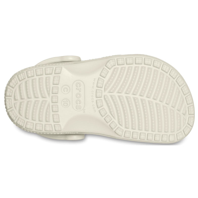 Crocs Toddler Classic Croslite Rubber Bone Loafers