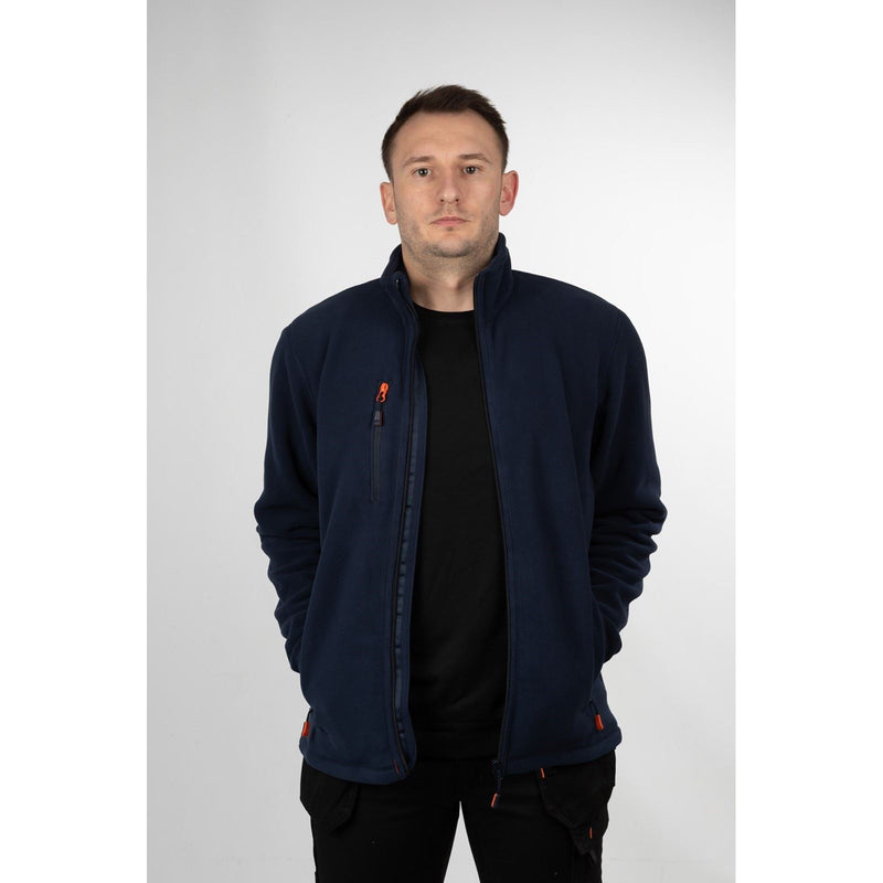 Helly Hansen Workwear Oxford Men's Blue Fleece Jacket