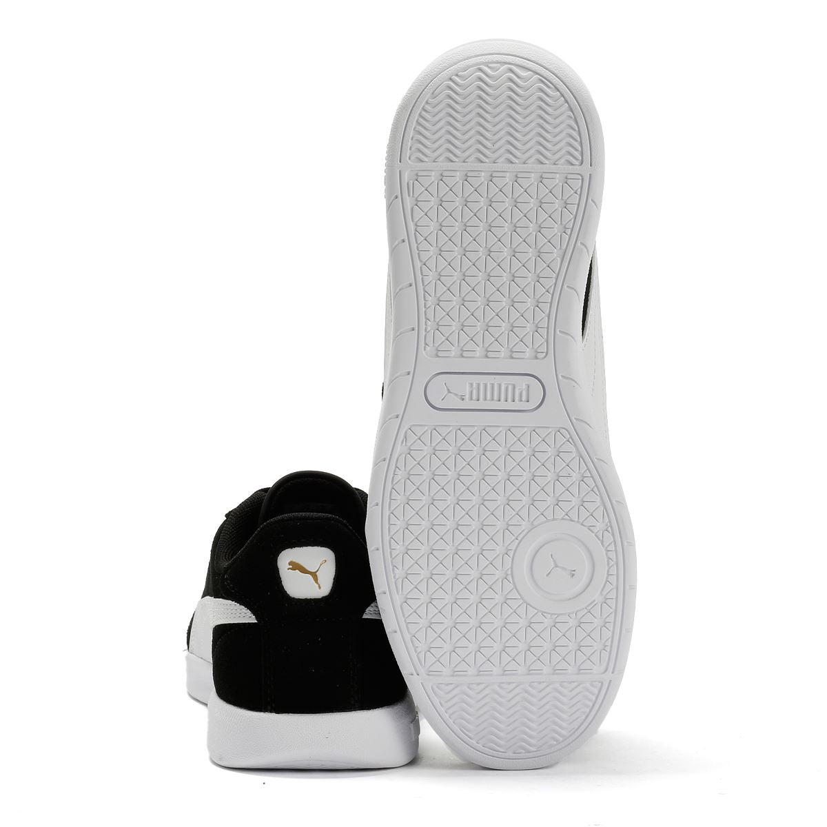 Puma Vikky Star SD Suede Women's Black Sneakers