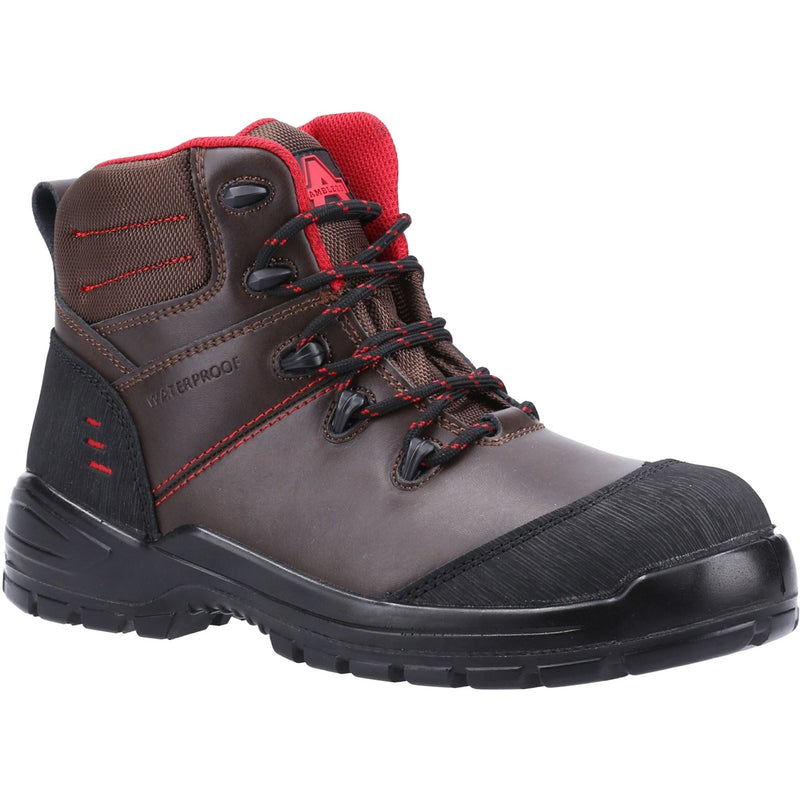 Amblers Safety 308C Leather Brown Safety Boots