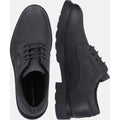 Hush Puppies Pearce Leather Men's Black Lace-Up Shoes