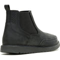 Hush Puppies Jenson Leather Men's Black Boots
