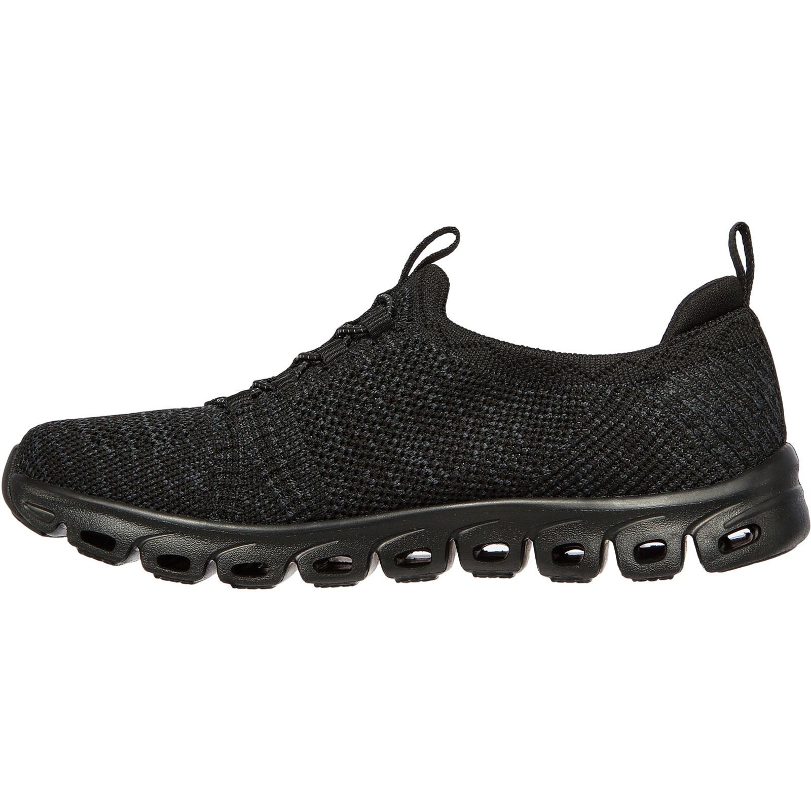 Skechers Glide Step Textile Women's Black Sneakers