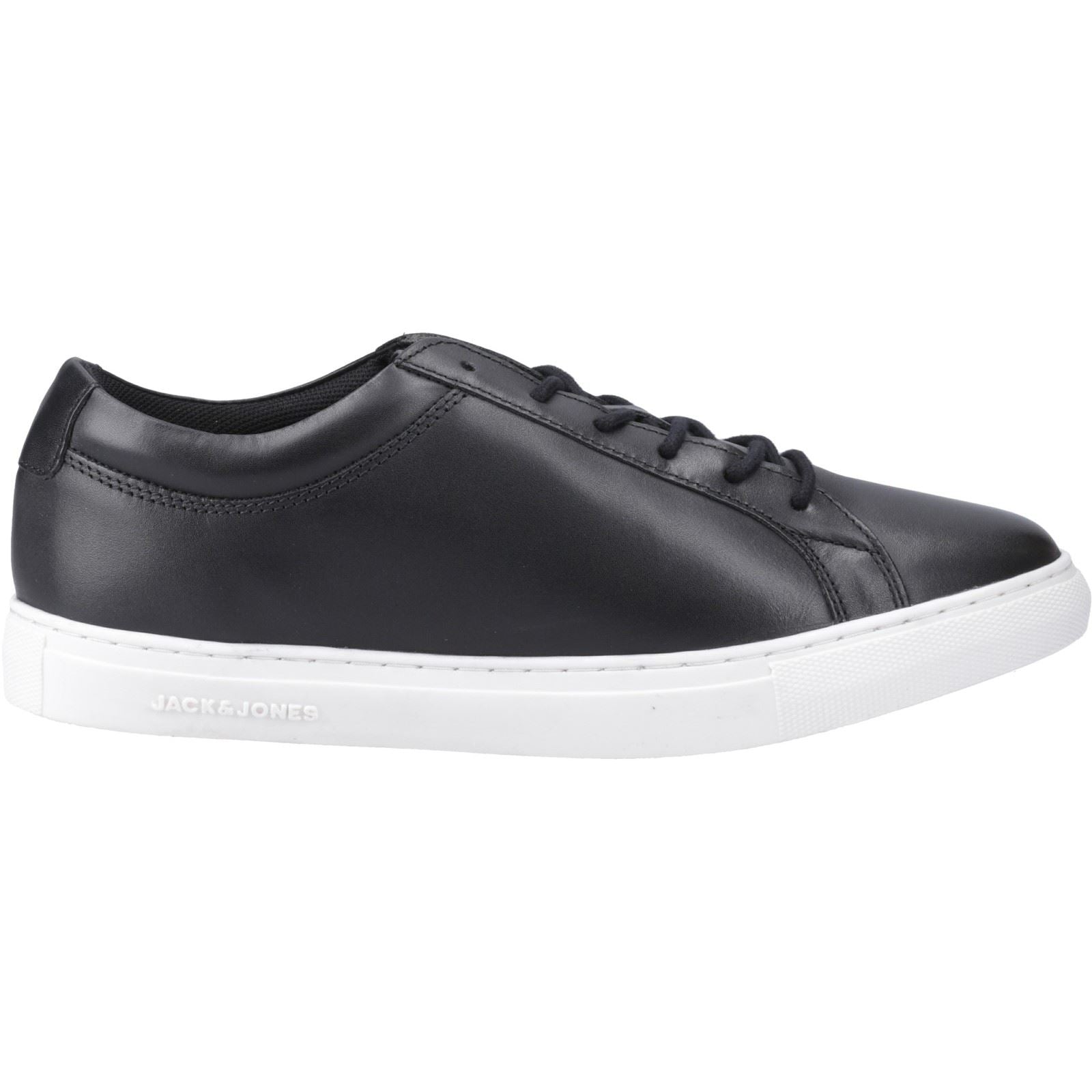 Jack & Jones Galaxy Leather Men's Anthracite Sneakers