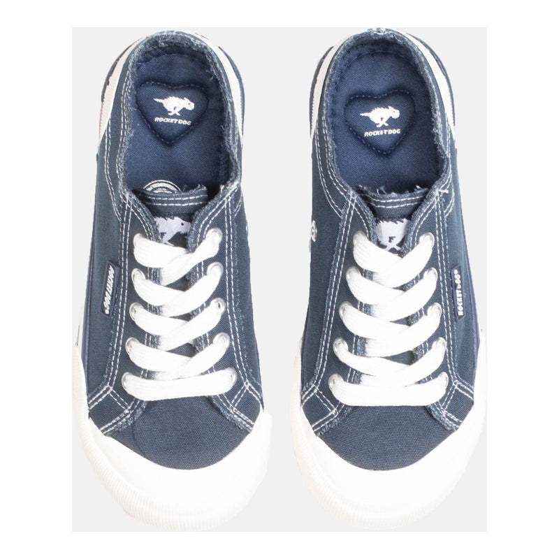 Rocket Dog Jazzin Jersey Women's Navy Sneakers