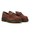 Dr. Martens Adrian Snaffle Nubuck Dark Brown Loafers