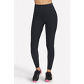 Skechers Performance GOFLEX Rib Nylon Women's Black Sports Leggings