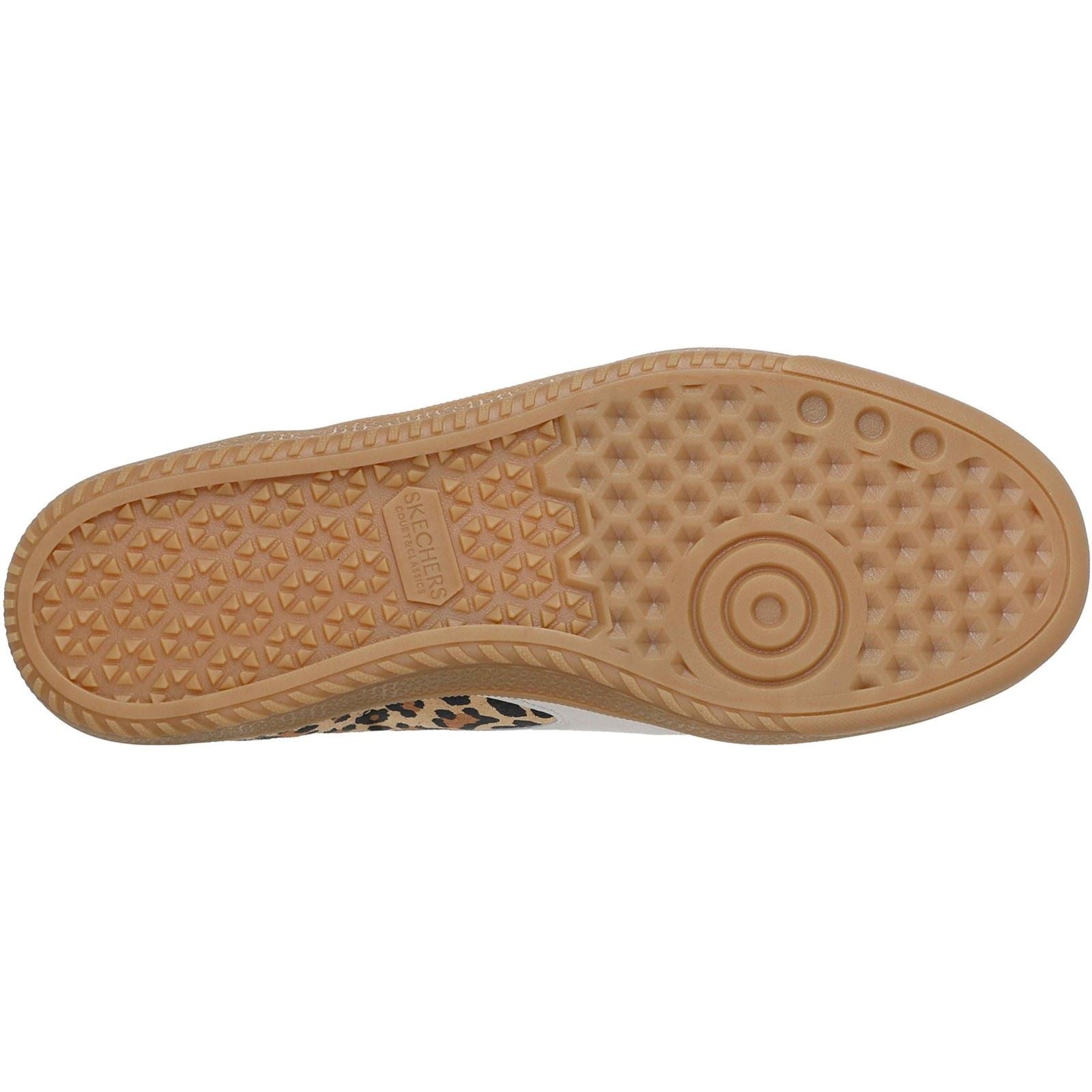 Skechers Hotshot - On The Prowl Leather Women's Leopard Standard Trainers