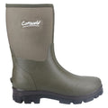 Cotswold Kensington Leather Green Wellington Boots