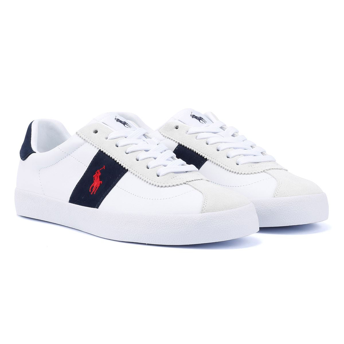 Ralph Lauren Vulc II Men's White Sneakers