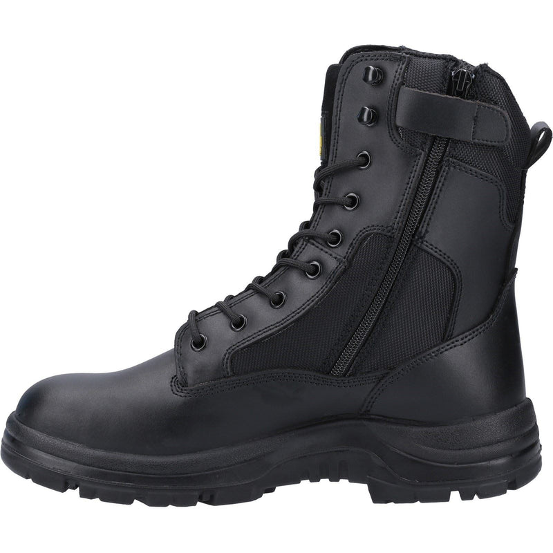 Amblers Safety FS008 Leather/Textile Black Safety Boots