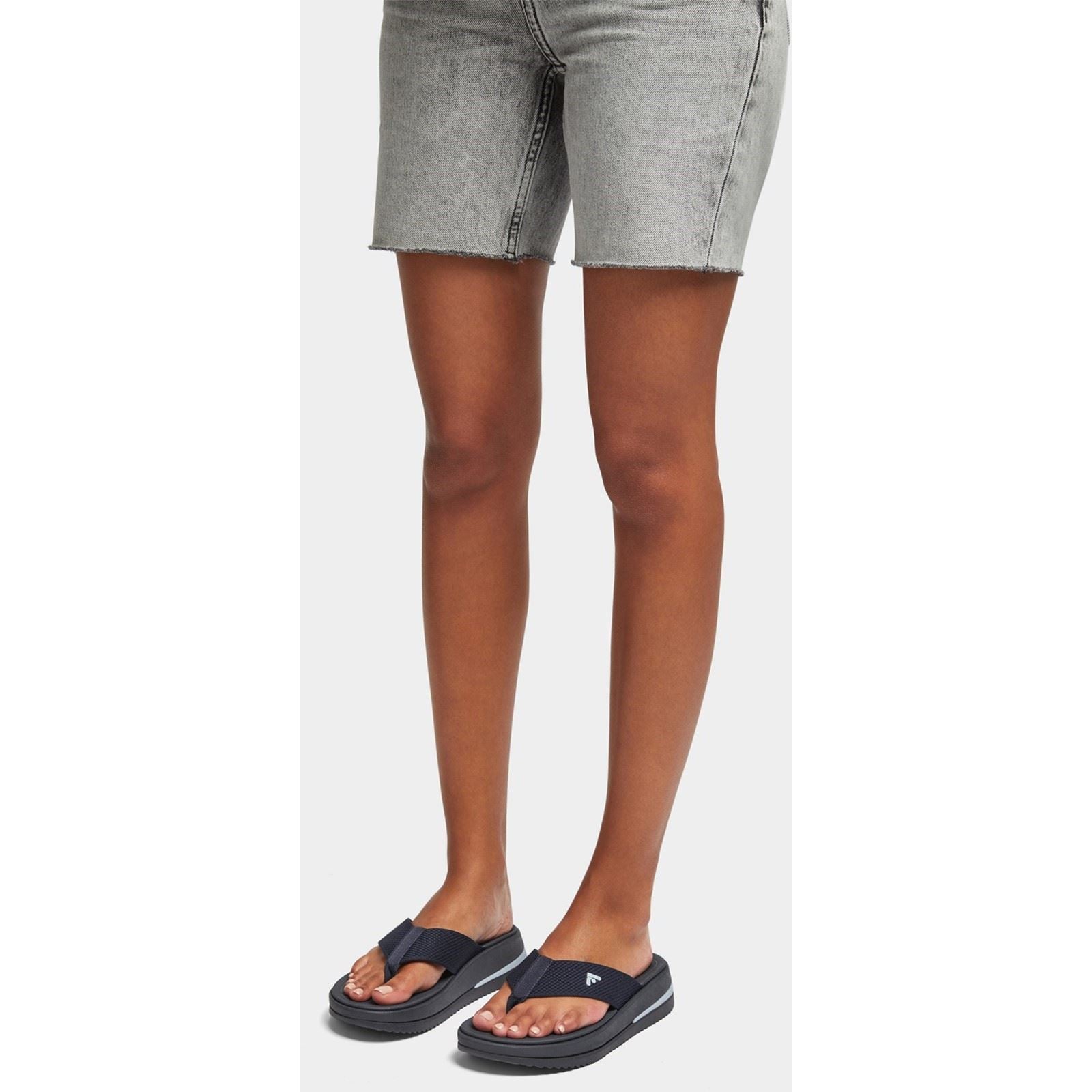 Fitflop Surff Two-tone Polyester Women's Midnight Navy Wide Sandals