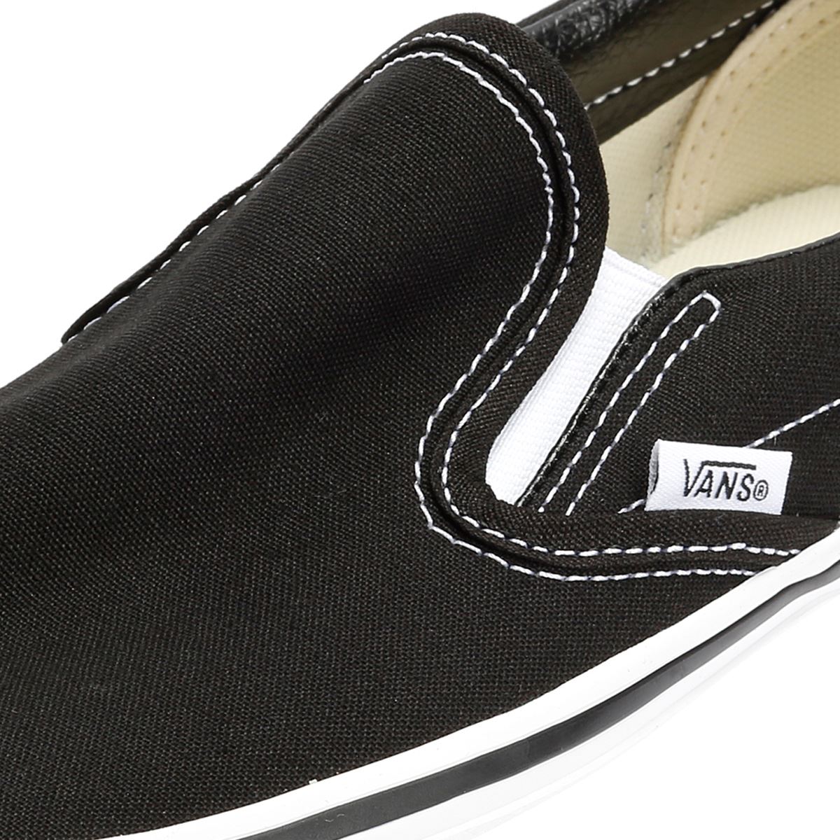 Vans Classic Slip-On Canvas Black Sneakers