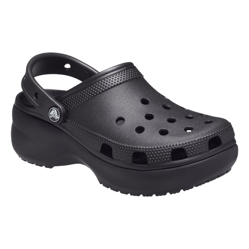 Crocs Classic Platform Thermoplastic Women's Black Clogs