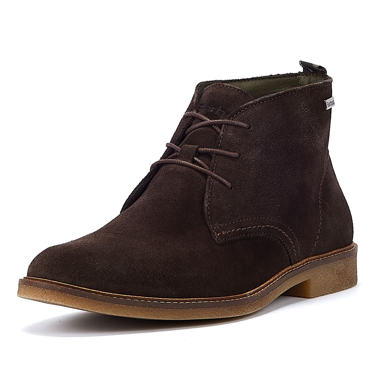 Barbour Sonoran Choco Suede Men's Dark Brown Boots