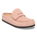 Birkenstock Naples Suede Women's Pink Clay Regular Clogs