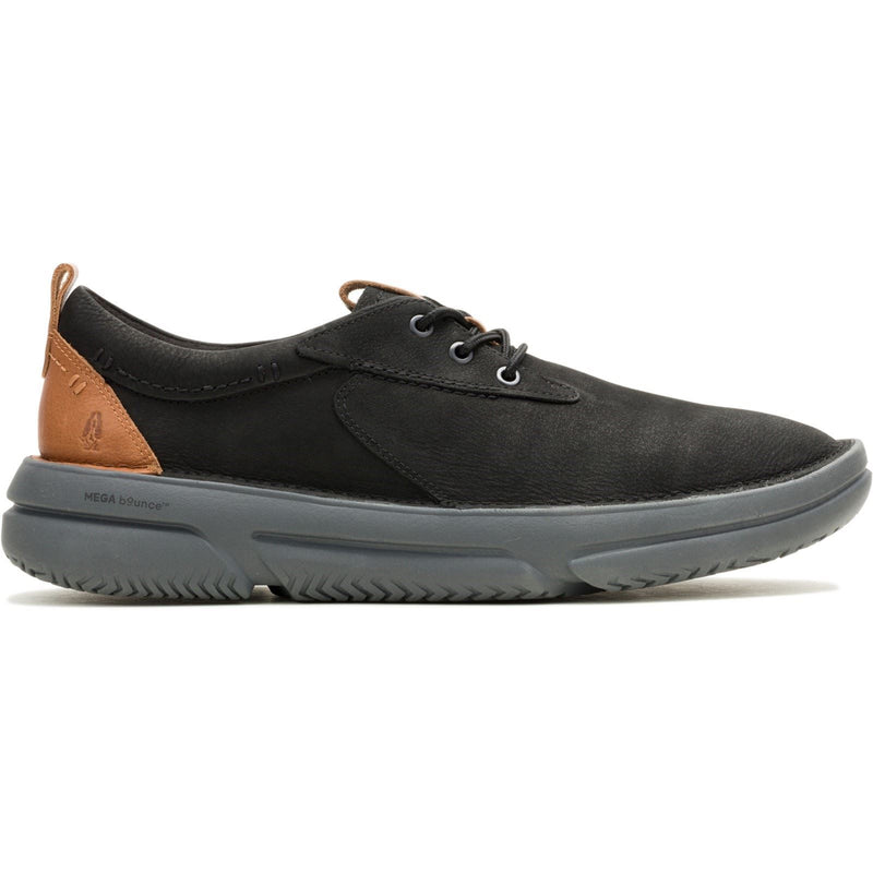 Hush Puppies Baylor Leather Men's Black/Black Lace-Up Shoes