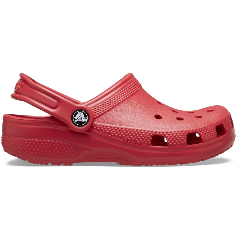 Crocs Kids' Classic Synthetic Varsity Red Loafers