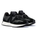 New Balance 327 Suede/Leather Black Sneakers