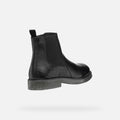 Geox Spherica EC1 Leather Men's Black Boots