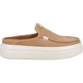 HEYDUDE Austin Lift Classic Leather Women's Tan Mules