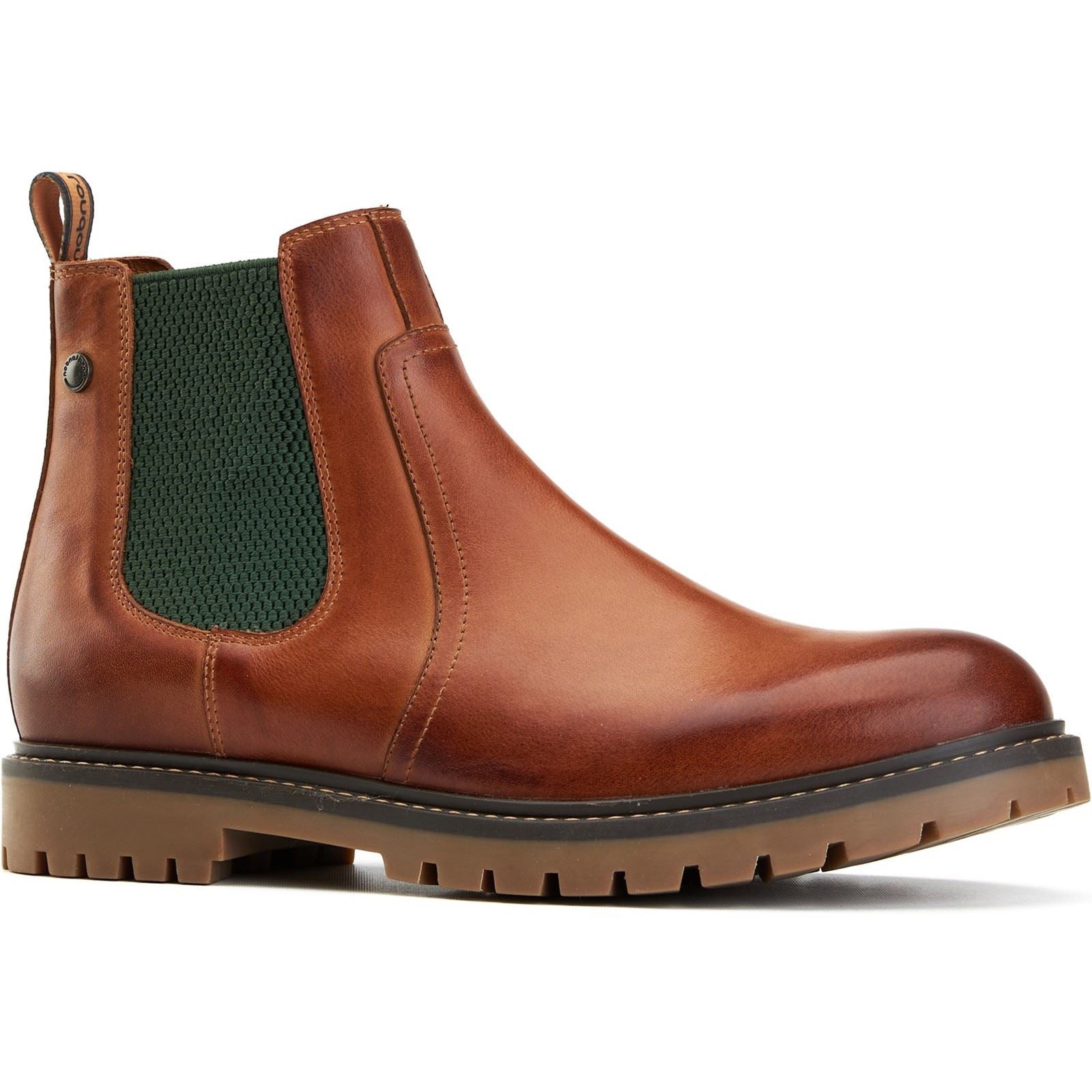 Base London Zinc Leather Men's Tan Boots