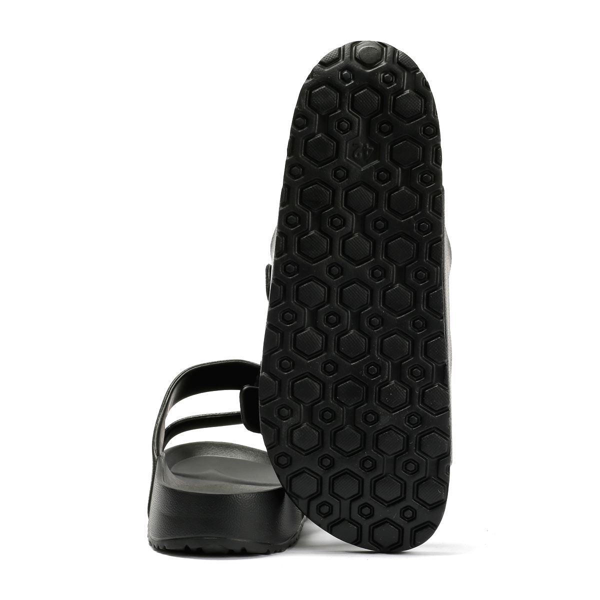 Penguin Eden Men's Black Sandals