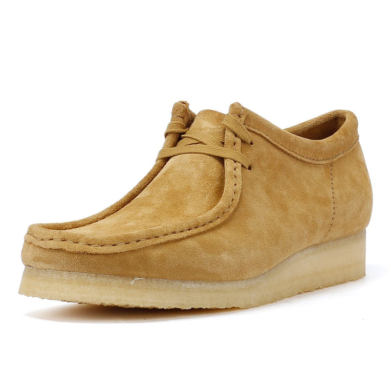 Clarks Originals Wallabee Suede Men's Oakmoss Shoes – Tower-London.US