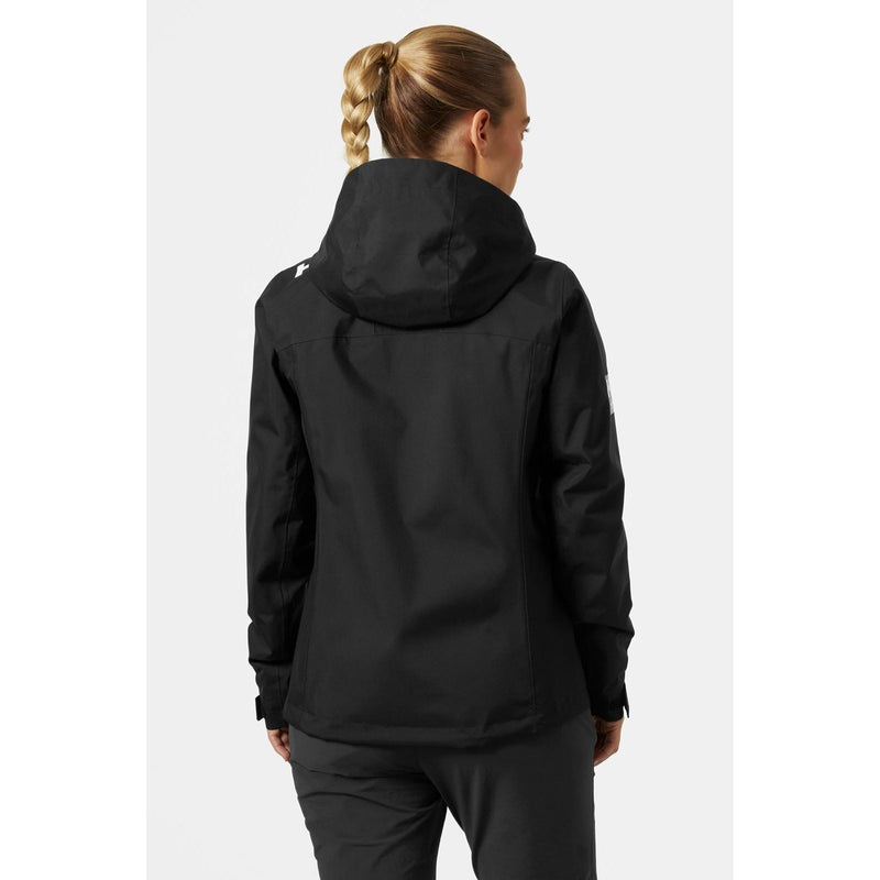Helly Hansen Sport Crew Hooded Midlayer Sailing Jacket 2.0 Women's Black Sailing Jacket
