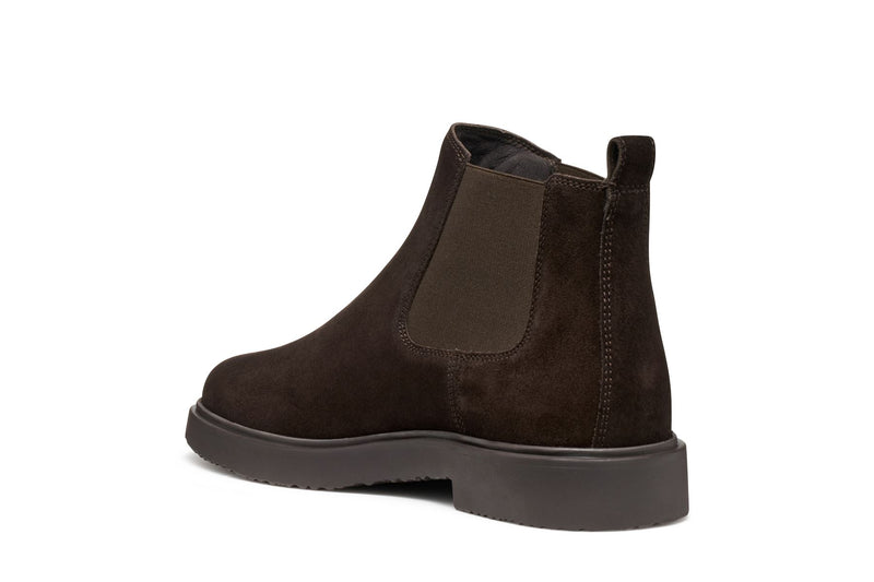 Geox Massimiano B Suede Men's Dark Brown Boots