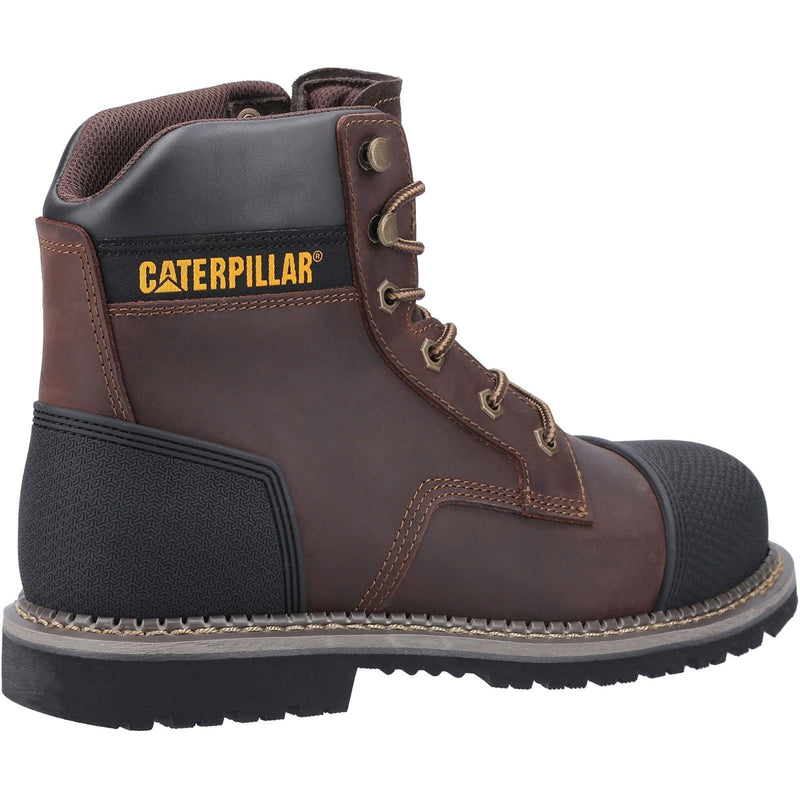 Caterpillar Powerplant S3 Leather Brown Safety Boots