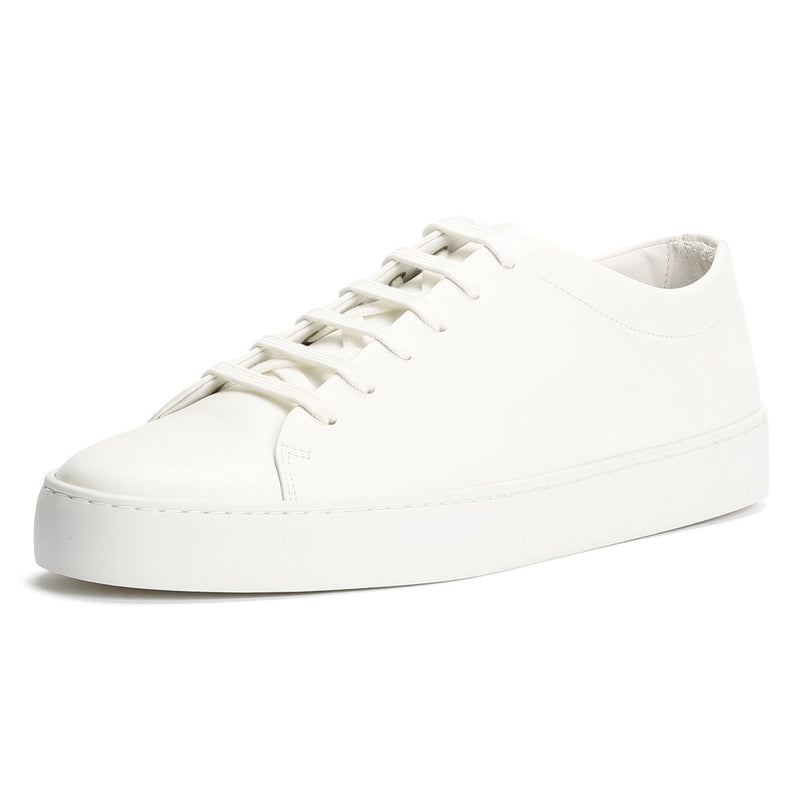 JAK Royal Leather Men's White Sneakers