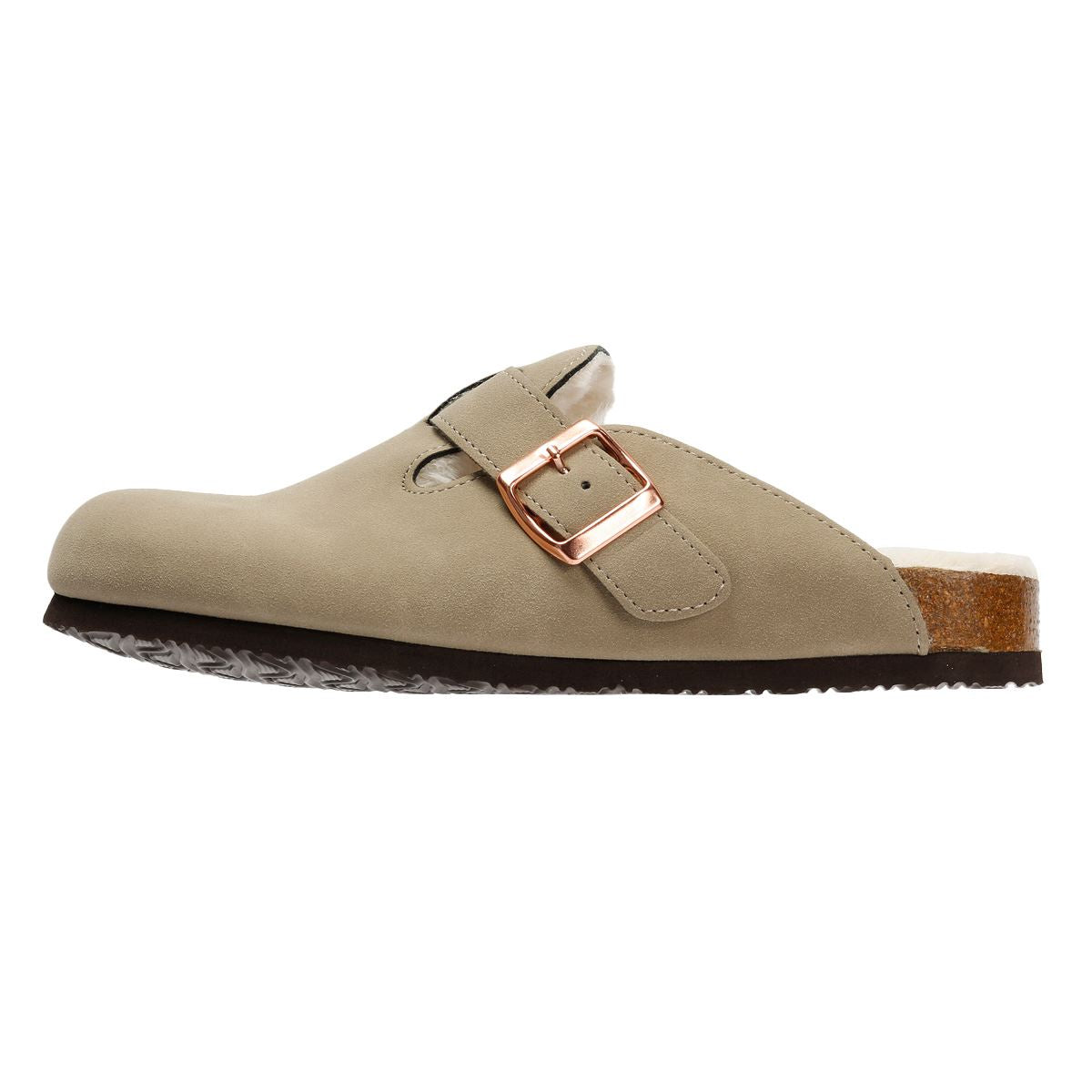Penguin Poppy Fur Suede Women's Sand Mules