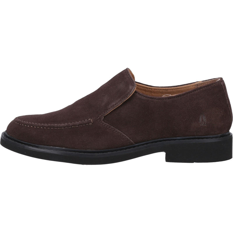 Hush Puppies Earl Slip On Suede Men's Brown Loafers
