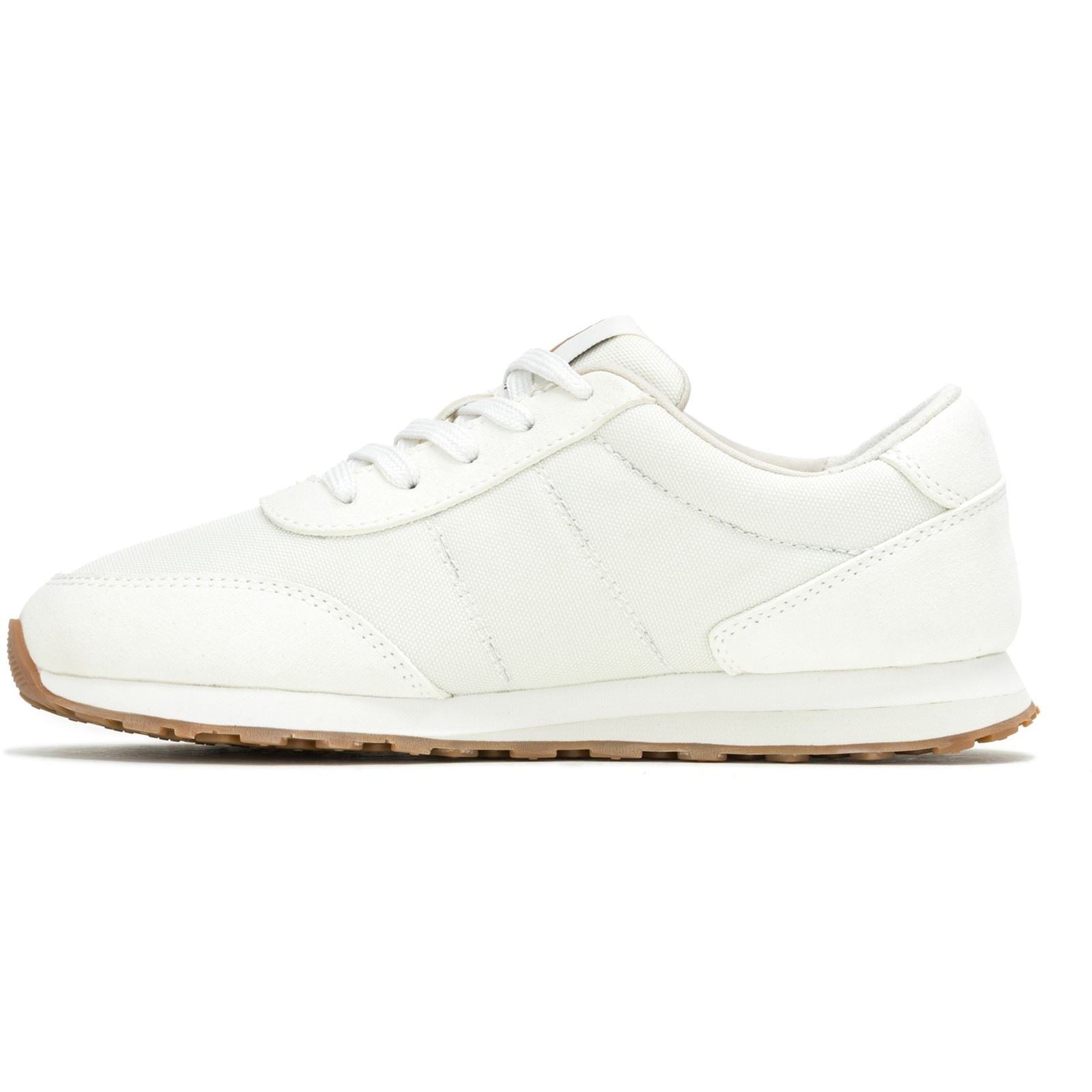 Hush Puppies Seventy8 Leather Women's Cream Sneakers
