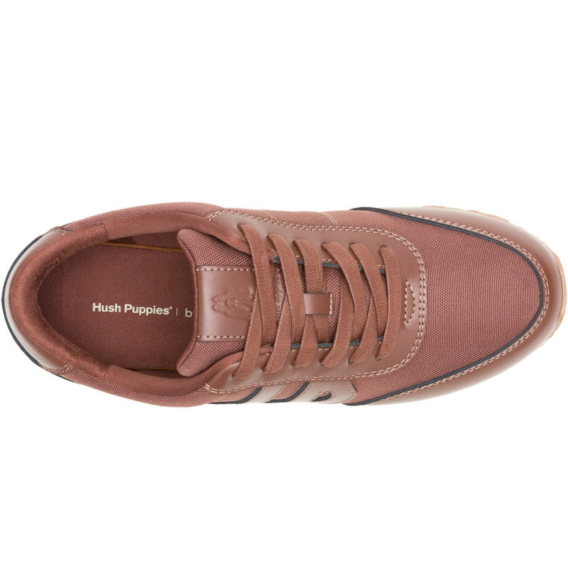 Hush Puppies Seventy8 Leather Men's Cognac Sneakers